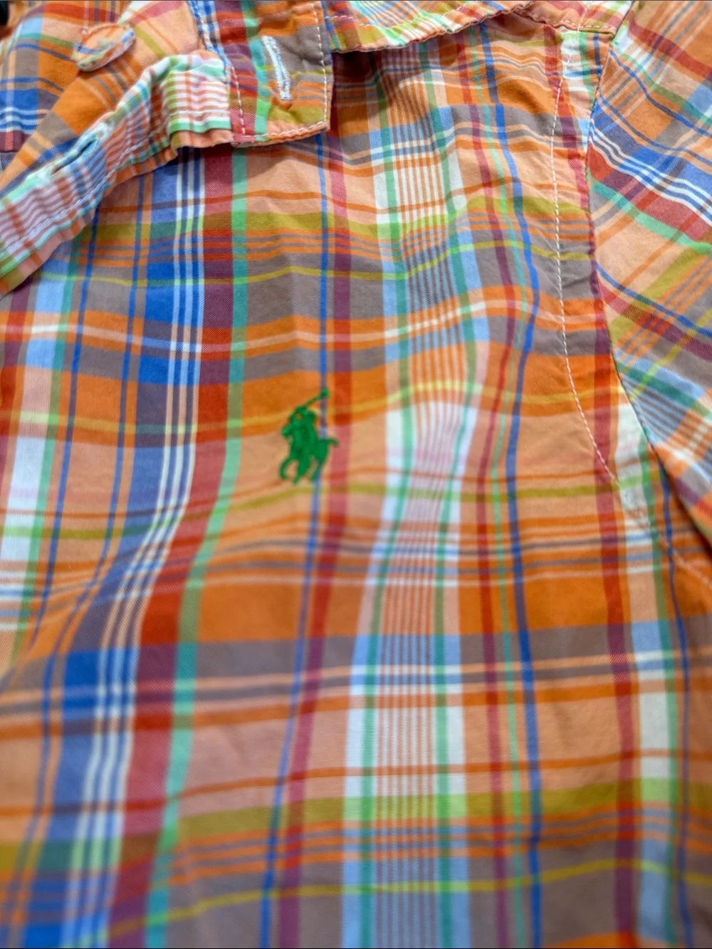 Ralph Lauren boys button shirt size M